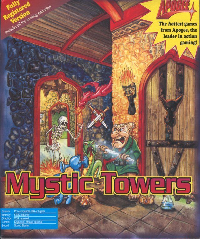 image de couverture de la boite du jeu Mystic towers