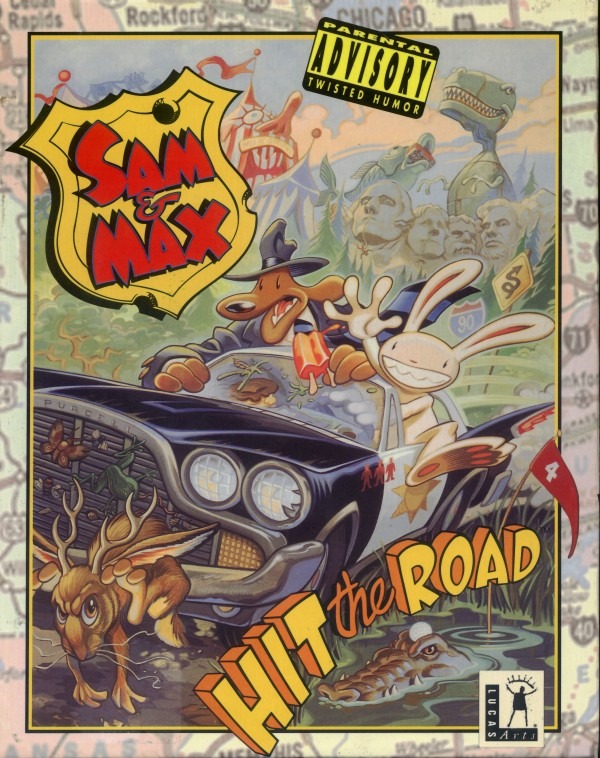 image de couverture de sam and max, hit the road