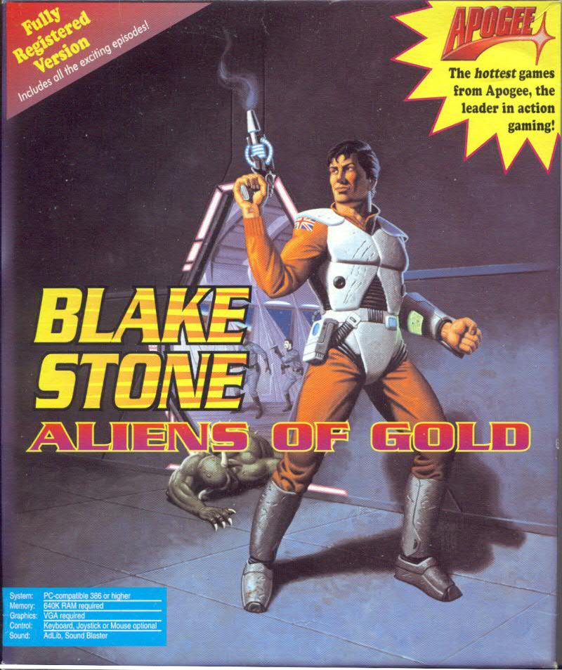 couverture de Blake Stone: Aliens of Gold 1993