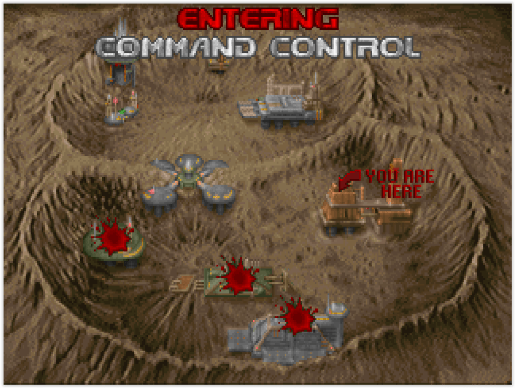 Niveaux de Doom illustré par la world map.