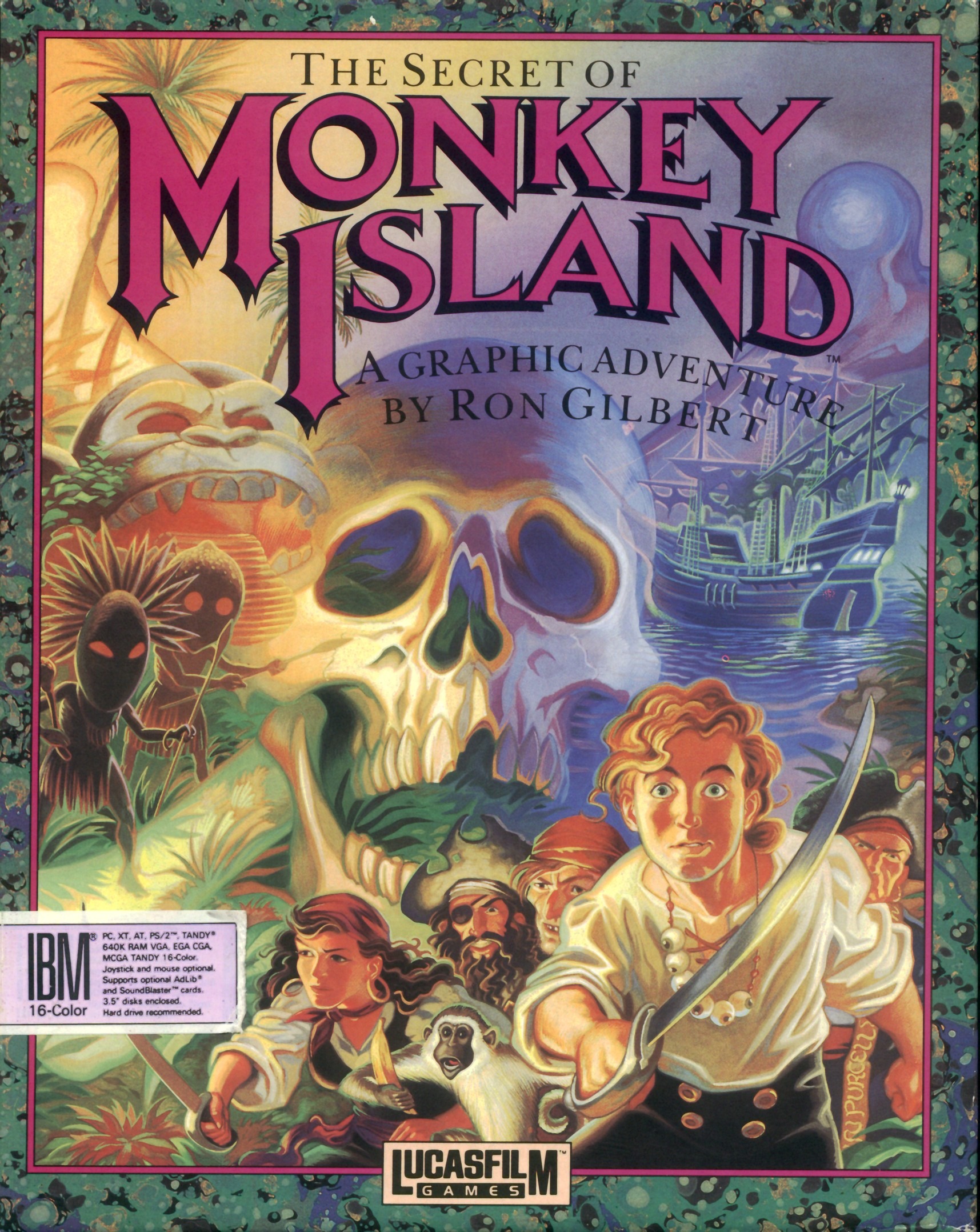 The Secret of Monkey Island jeu aventure PC