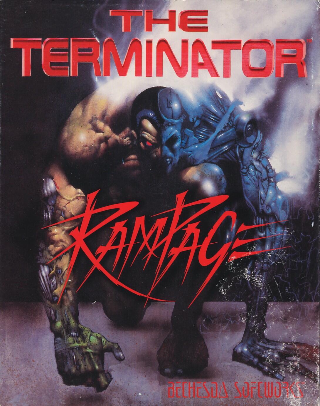 The Terminator Rampage sur DOS, FPS développé par Bethesda Softworks en 1993