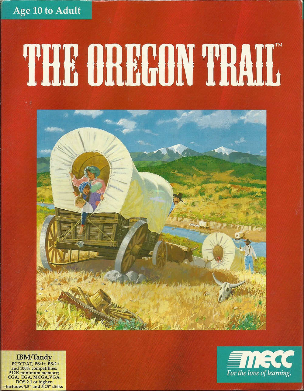 couverture du jeu oregon trail