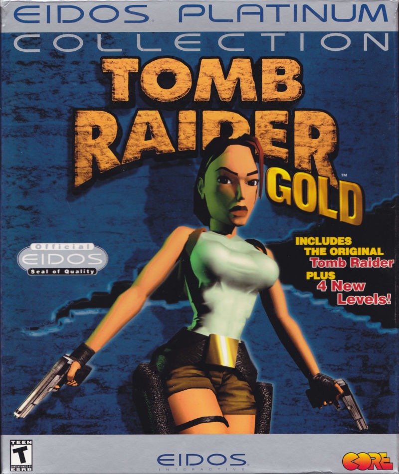 couverture du jeu Tomb Raider avec Lara Croft