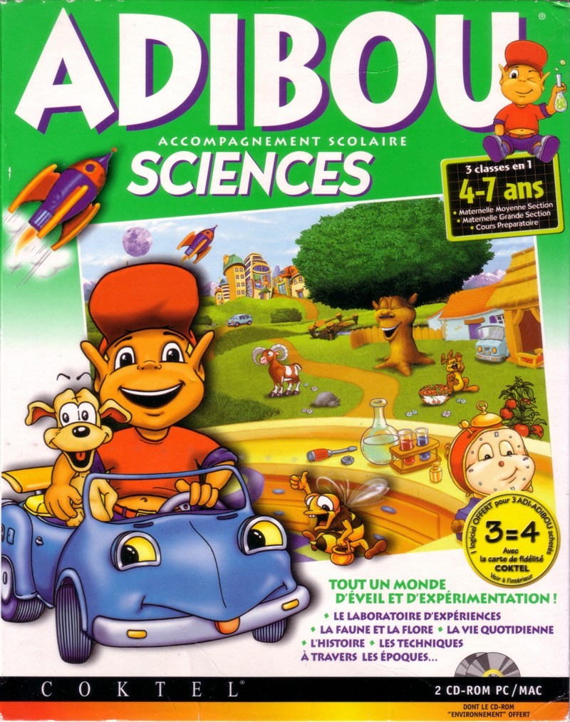 couverture du jeu adibou