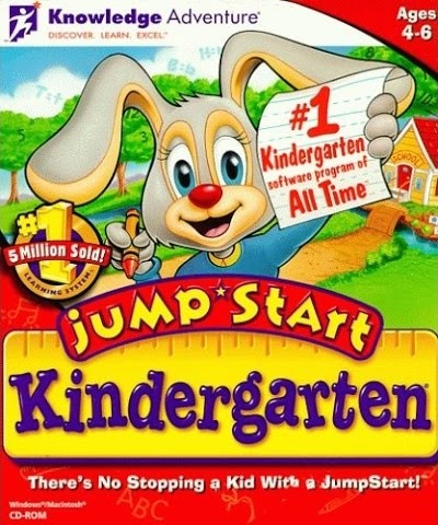 couverture du jeu jumpstart kindergarten
