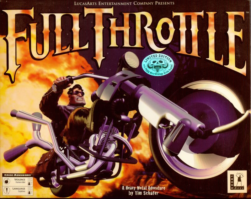 image de couverture de la boite du jeu Full throttle